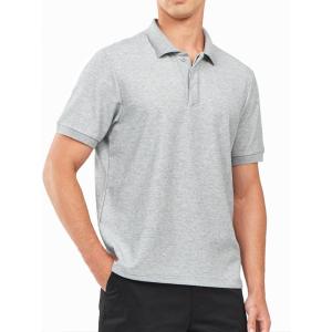 imageNORTHYARD Mens Cotton Polo Shirts Short Sleeve Knitted Golf Shirt Casual Classic Polos TShirtLightgrey