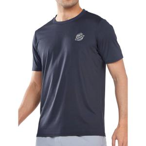 imageNORTHYARD Mens UPF 50 Rash Guard TShirts Sun Protection UV Quick Dry Short Sleeve Shirts Lightweight Fishing SwimDarkgrey