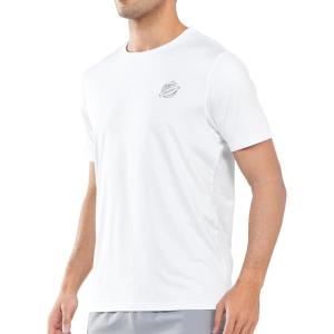 imageNORTHYARD Mens UPF 50 Rash Guard TShirts Sun Protection UV Quick Dry Short Sleeve Shirts Lightweight Fishing SwimWhite
