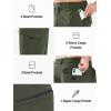 imageNORTHYARD Mens Hiking Cargo Shorts 9quot Lightweight Outdoor Tactical Work Short Athletic Casual Golf Camping Fishing 7 PocketsArmygreen