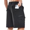 imageNORTHYARD Mens Hiking Cargo Shorts 9quot Lightweight Outdoor Tactical Work Short Athletic Casual Golf Camping Fishing 7 PocketsBlack