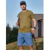 imageNORTHYARD Mens Hiking Cargo Shorts 9quot Lightweight Outdoor Tactical Work Short Athletic Casual Golf Camping Fishing 7 PocketsFederalblue