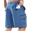 imageNORTHYARD Mens Hiking Cargo Shorts 9quot Lightweight Outdoor Tactical Work Short Athletic Casual Golf Camping Fishing 7 PocketsFederalblue