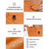 imageNORTHYARD Mens Hiking Cargo Shorts 9quot Lightweight Outdoor Tactical Work Short Athletic Casual Golf Camping Fishing 7 PocketsOrange