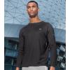 imageNORTHYARD Mens Sun Protection UPF 50 Shirts Long Sleeve Swim Rash Guard Shirt Workout Running Athletic Gym UV Fish HikingBlack