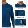 imageNORTHYARD Mens Sun Protection UPF 50 Shirts Long Sleeve Swim Rash Guard Shirt Workout Running Athletic Gym UV Fish HikingDarkblue