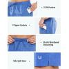 imageNORTHYARD Mens Athletic Running Shorts 7 Workout Gym Short Quick Dry Lightweight Tennis Basketball with Zipper PocketsBlueheather