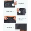 imageNORTHYARD Mens Athletic Running Shorts 7 Workout Gym Short Quick Dry Lightweight Tennis Basketball with Zipper PocketsDarkgrey