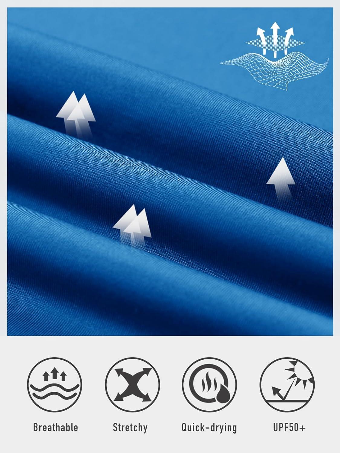 imageNORTHYARD Mens Athletic Gym TShirtsWorkout Running Breathable ShortSleeve Sports Performance Shirts Top TeeRoyalblue