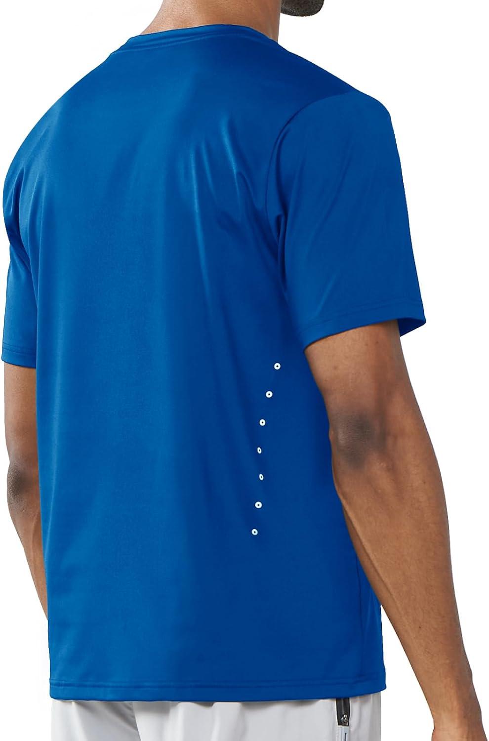 imageNORTHYARD Mens Athletic Gym TShirtsWorkout Running Breathable ShortSleeve Sports Performance Shirts Top TeeRoyalblue