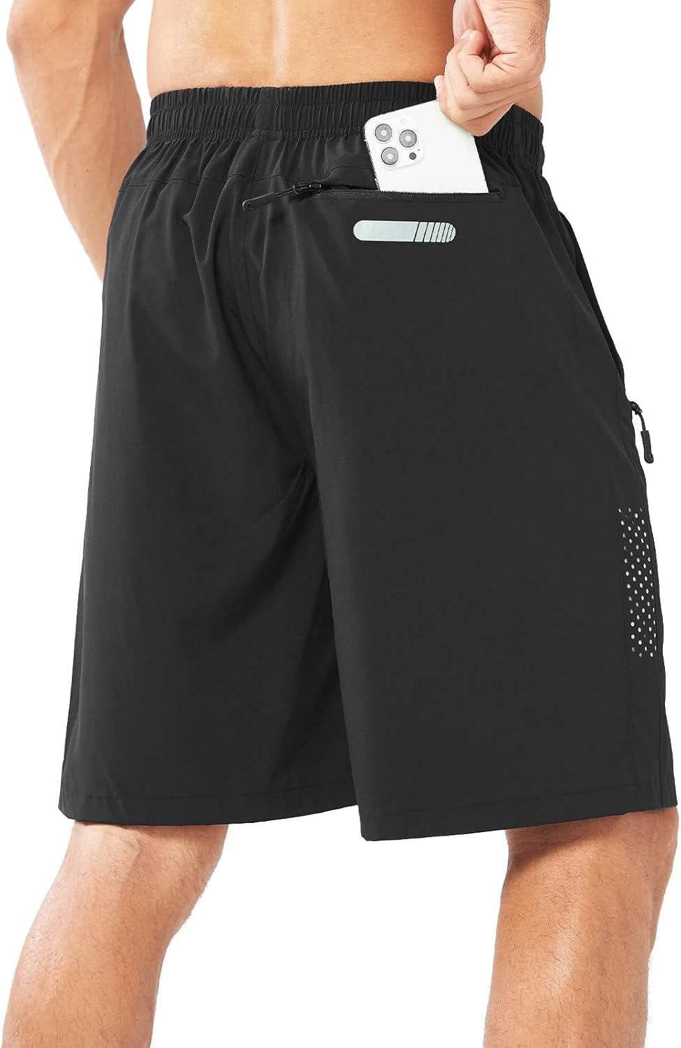 imageNORTHYARD Mens Athletic Running Shorts Quick Dry Workout Shorts 7quot 5quot 9quot Lightweight Sports Gym Basketball Tennis HikingBlack