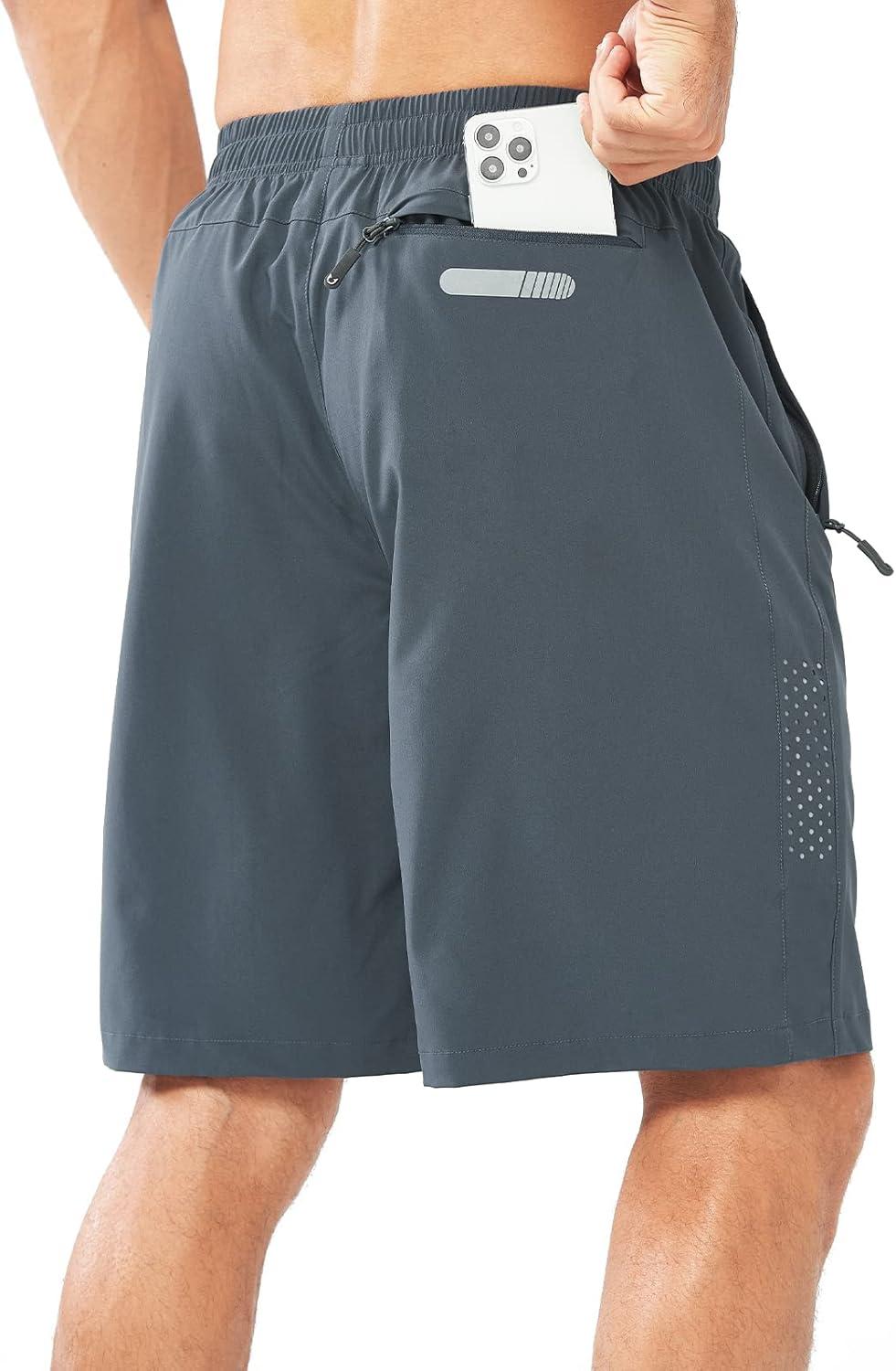 imageNORTHYARD Mens Athletic Running Shorts Quick Dry Workout Shorts 7quot 5quot 9quot Lightweight Sports Gym Basketball Tennis HikingCoolgrey