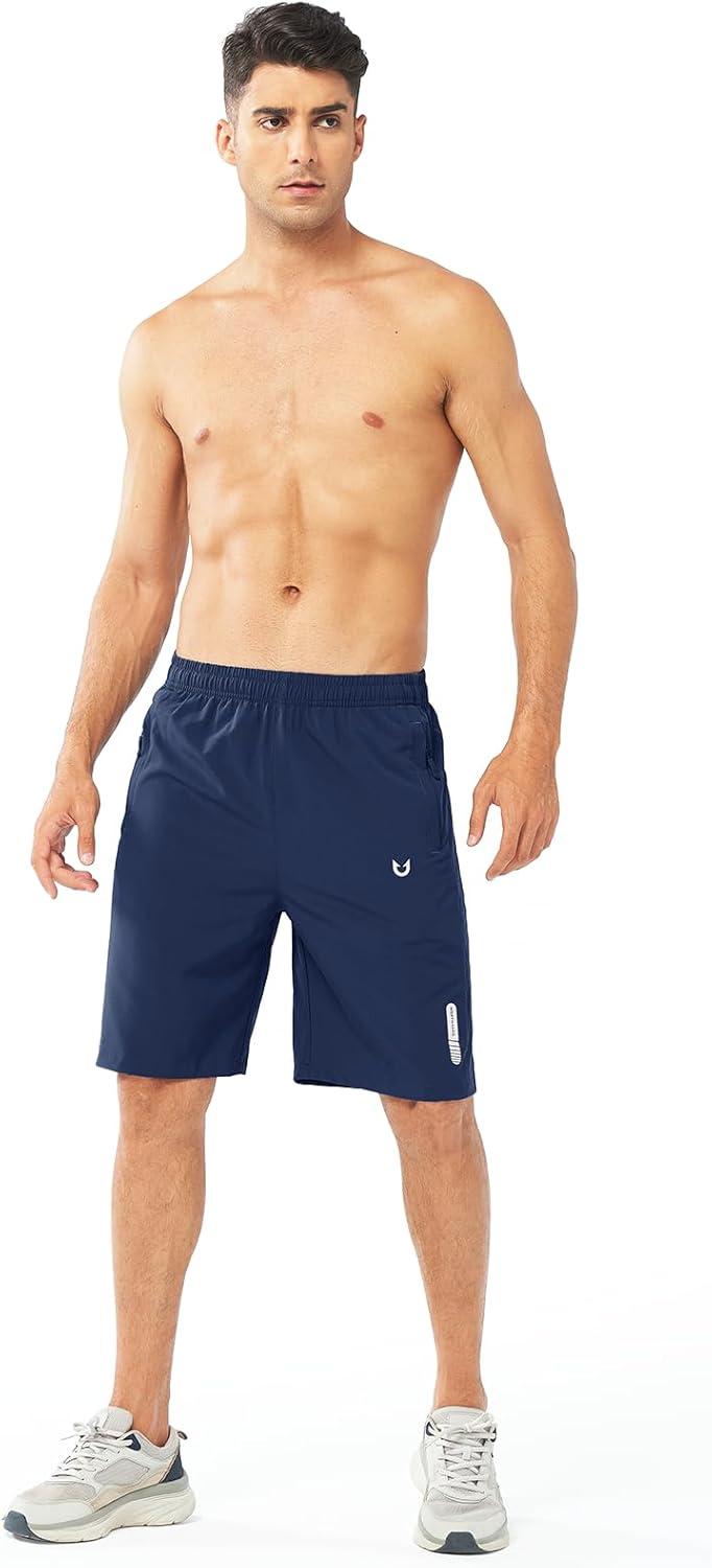 imageNORTHYARD Mens Athletic Running Shorts Quick Dry Workout Shorts 7quot 5quot 9quot Lightweight Sports Gym Basketball Tennis HikingDarkblue