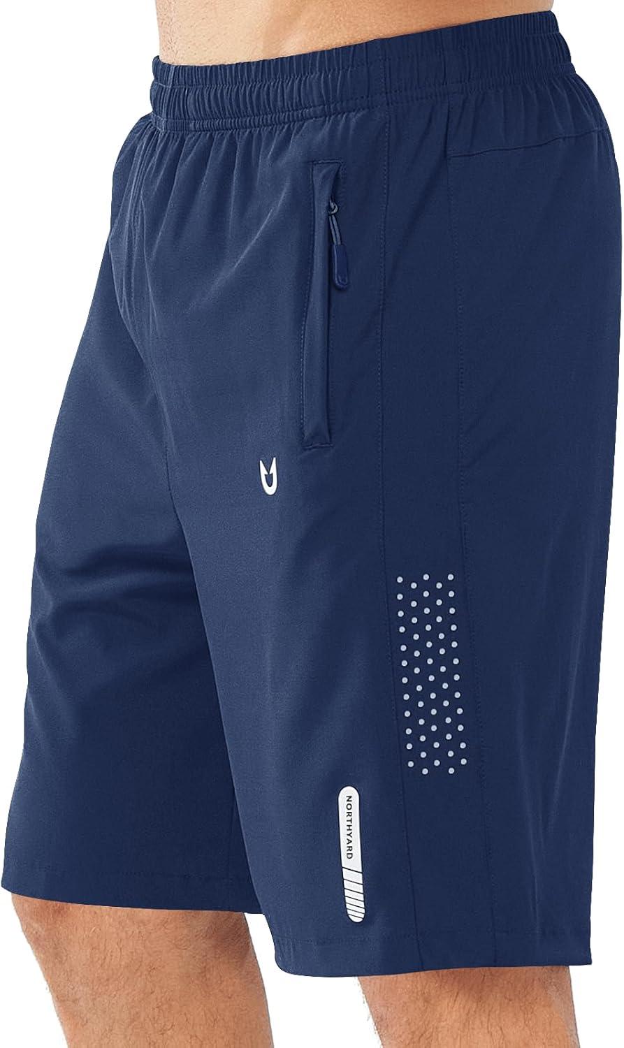imageNORTHYARD Mens Athletic Running Shorts Quick Dry Workout Shorts 7quot 5quot 9quot Lightweight Sports Gym Basketball Tennis HikingDarkblue
