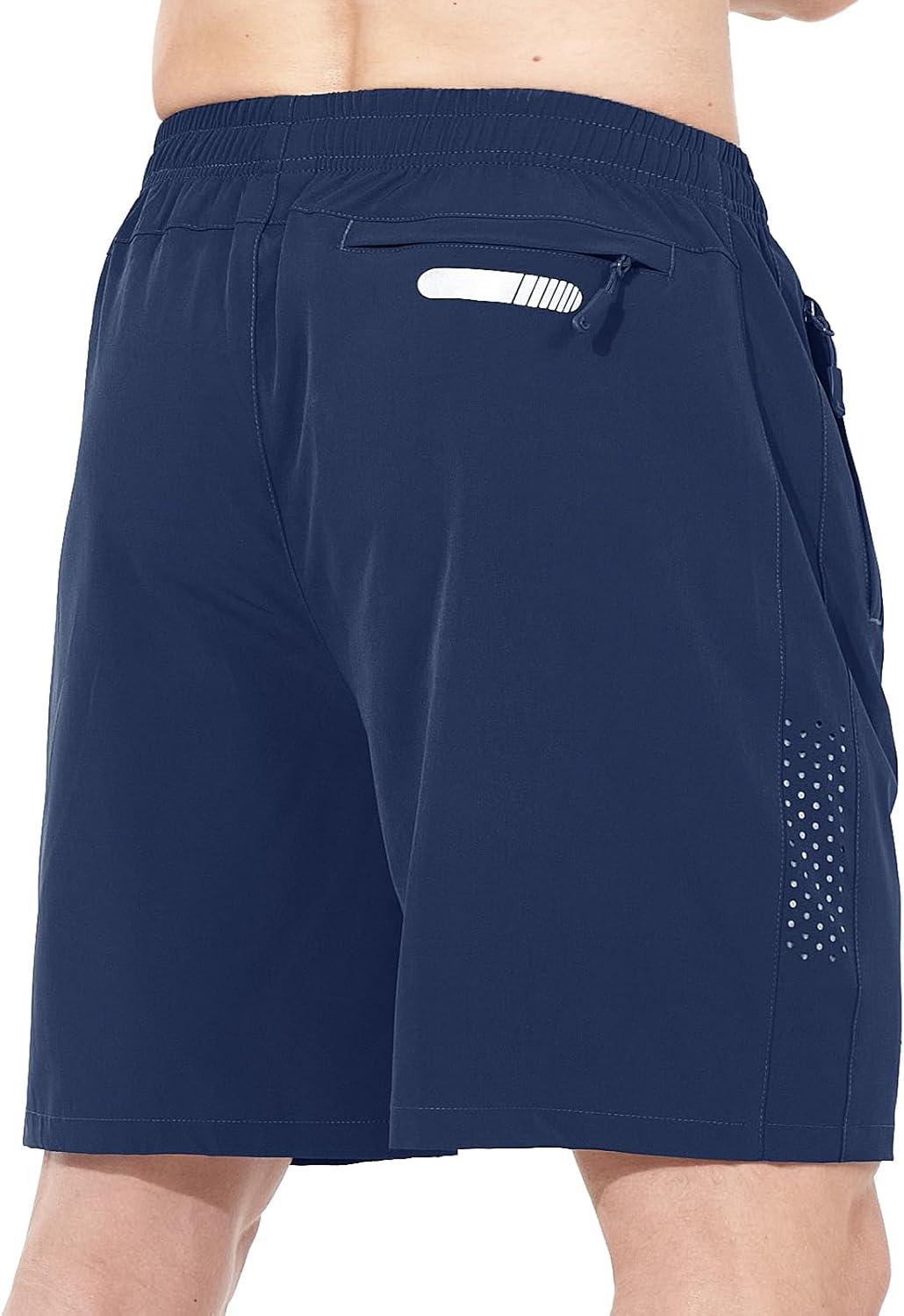 imageNORTHYARD Mens Athletic Running Shorts Quick Dry Workout Shorts 7quot 5quot 9quot Lightweight Sports Gym Basketball Tennis HikingDarkblue