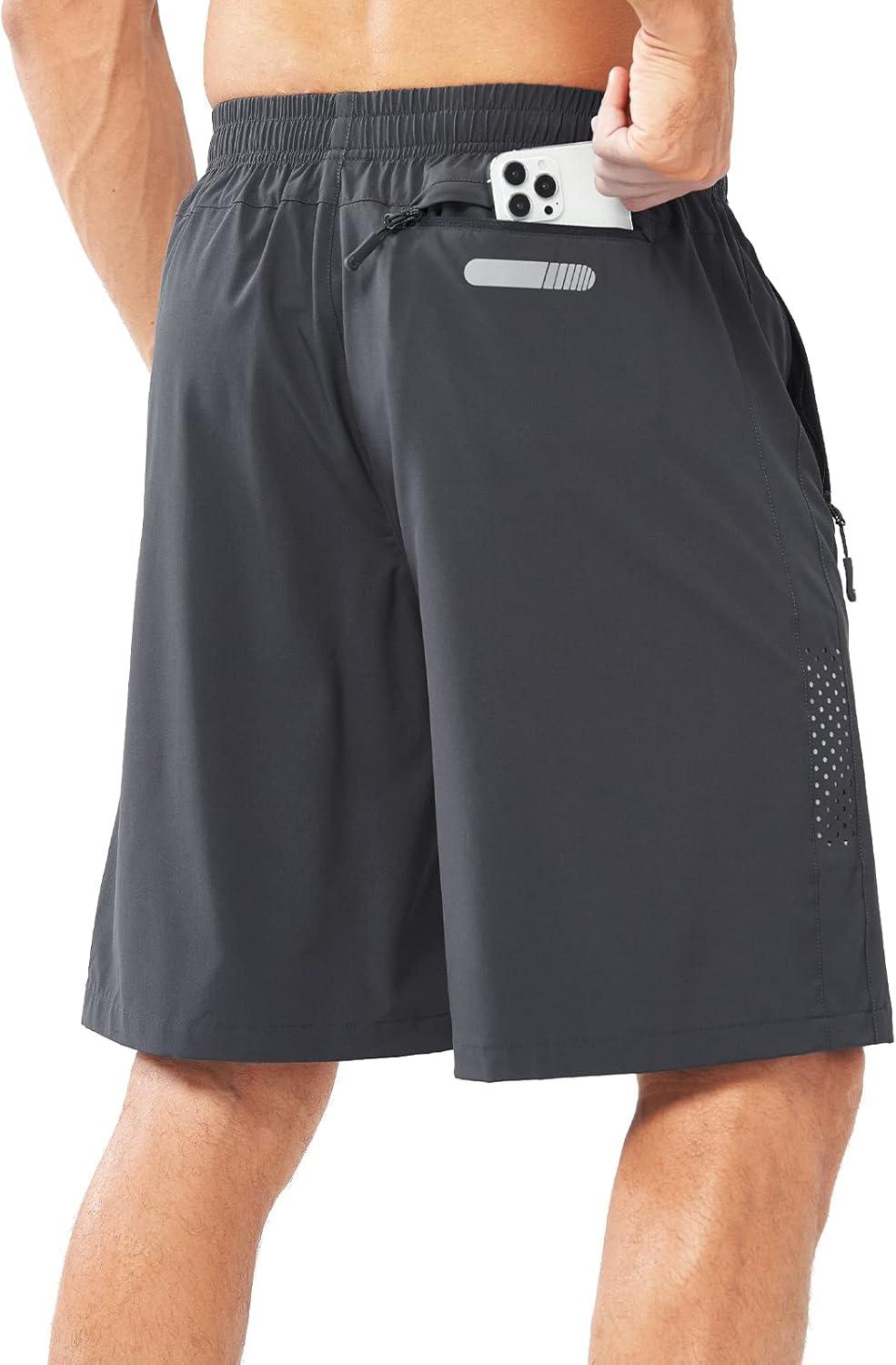 imageNORTHYARD Mens Athletic Running Shorts Quick Dry Workout Shorts 7quot 5quot 9quot Lightweight Sports Gym Basketball Tennis HikingDarkgrey