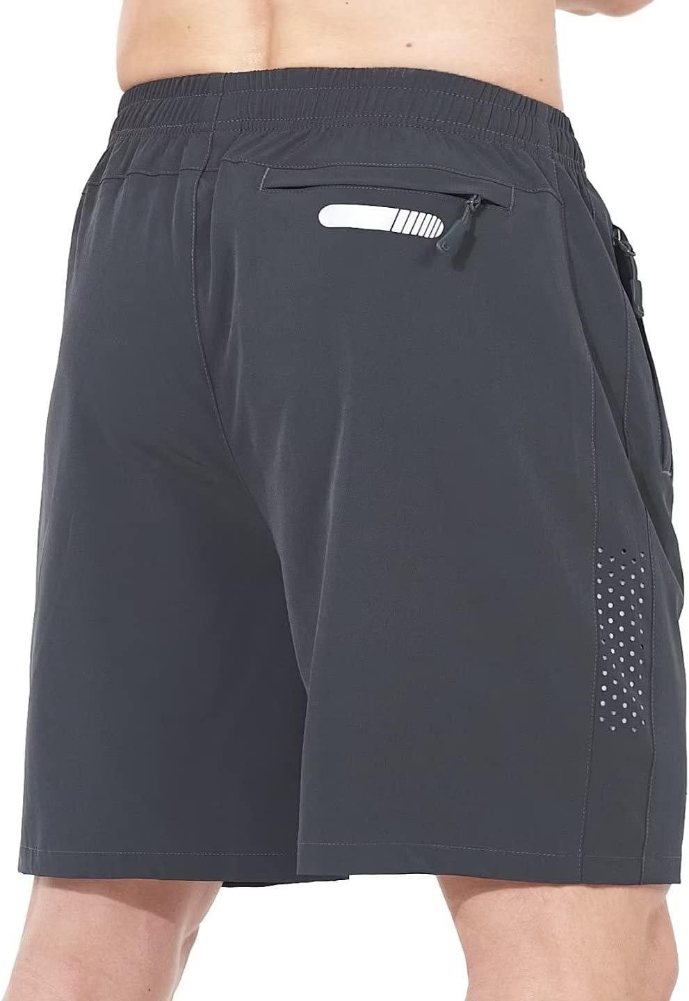 imageNORTHYARD Mens Athletic Running Shorts Quick Dry Workout Shorts 7quot 5quot 9quot Lightweight Sports Gym Basketball Tennis HikingDarkgrey