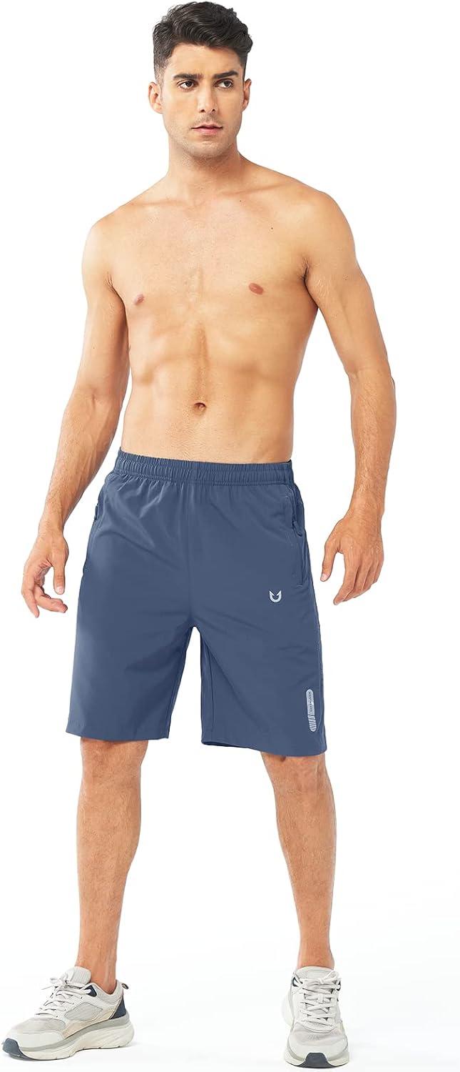 imageNORTHYARD Mens Athletic Running Shorts Quick Dry Workout Shorts 7quot 5quot 9quot Lightweight Sports Gym Basketball Tennis HikingFederalblue