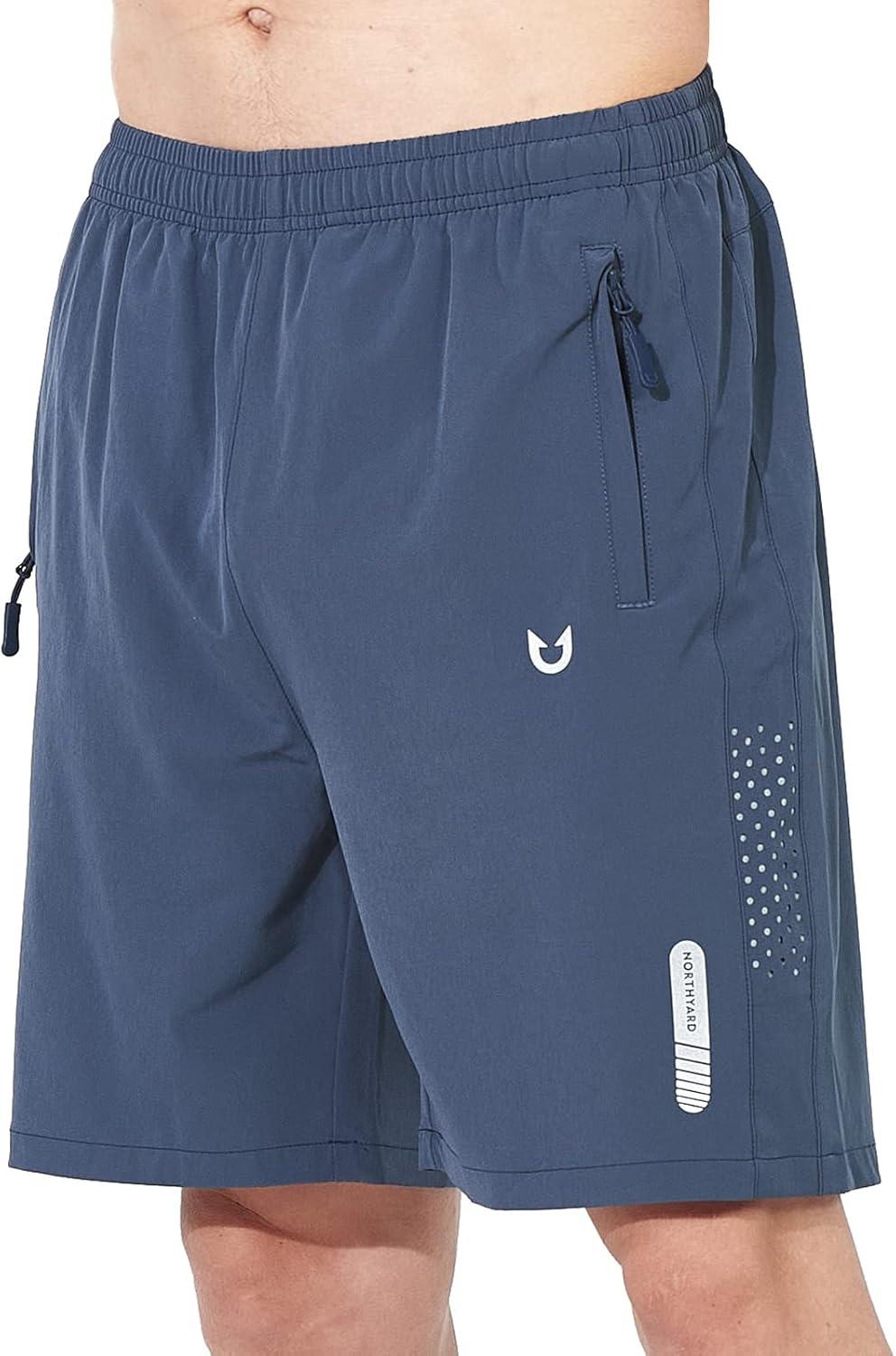 imageNORTHYARD Mens Athletic Running Shorts Quick Dry Workout Shorts 7quot 5quot 9quot Lightweight Sports Gym Basketball Tennis HikingFederalblue