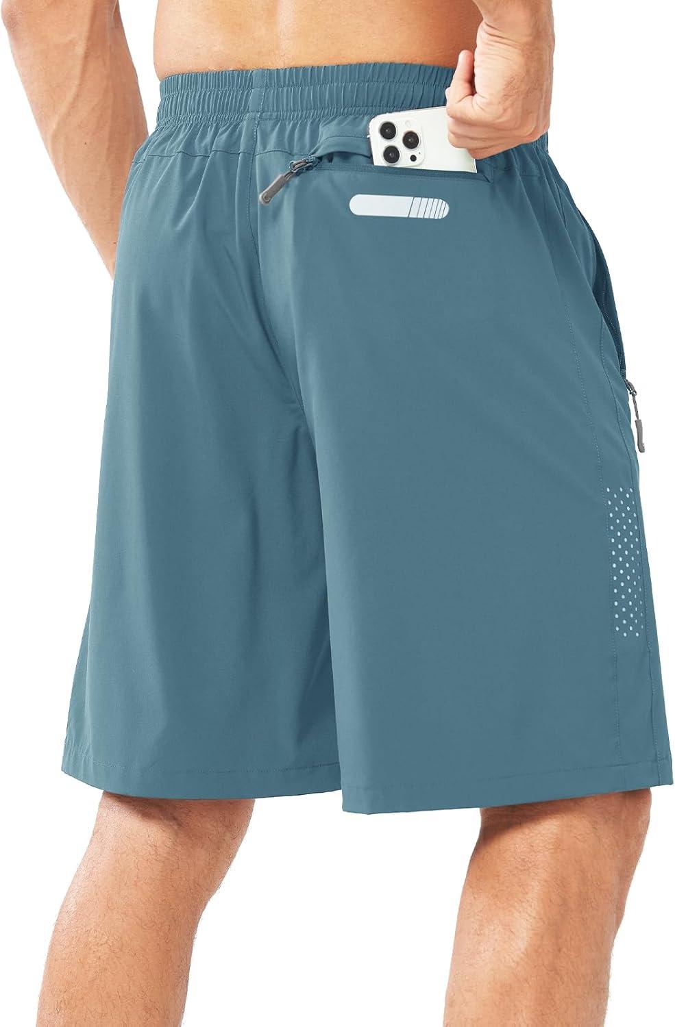 imageNORTHYARD Mens Athletic Running Shorts Quick Dry Workout Shorts 7quot 5quot 9quot Lightweight Sports Gym Basketball Tennis HikingGreyblue