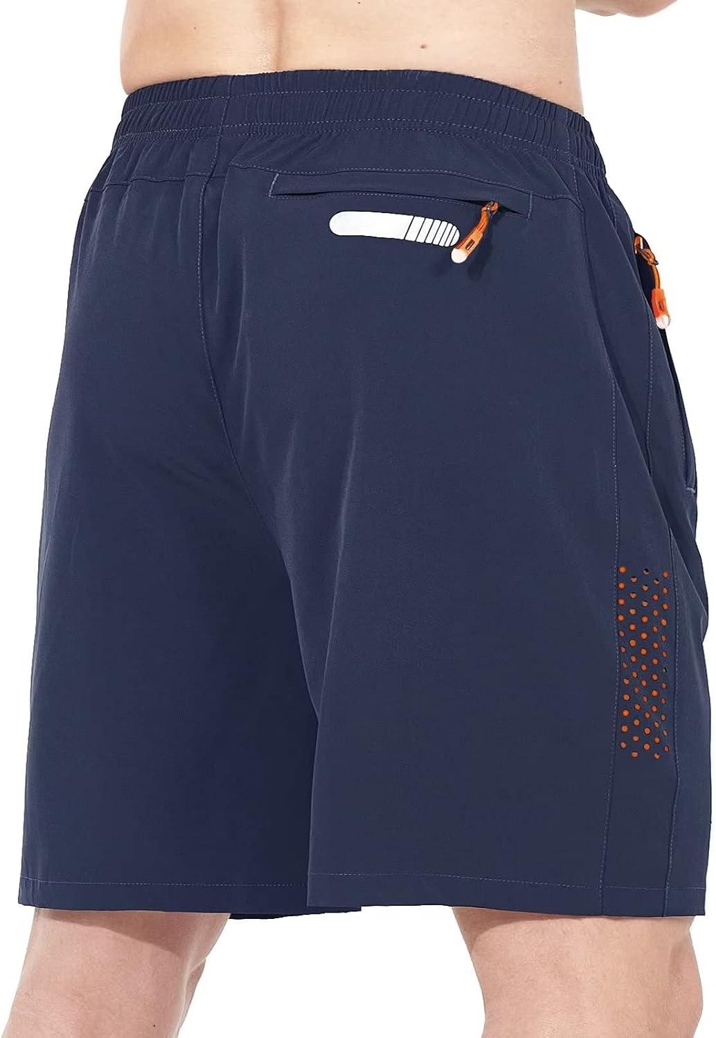 imageNORTHYARD Mens Athletic Running Shorts Quick Dry Workout Shorts 7quot 5quot 9quot Lightweight Sports Gym Basketball Tennis HikingNavy