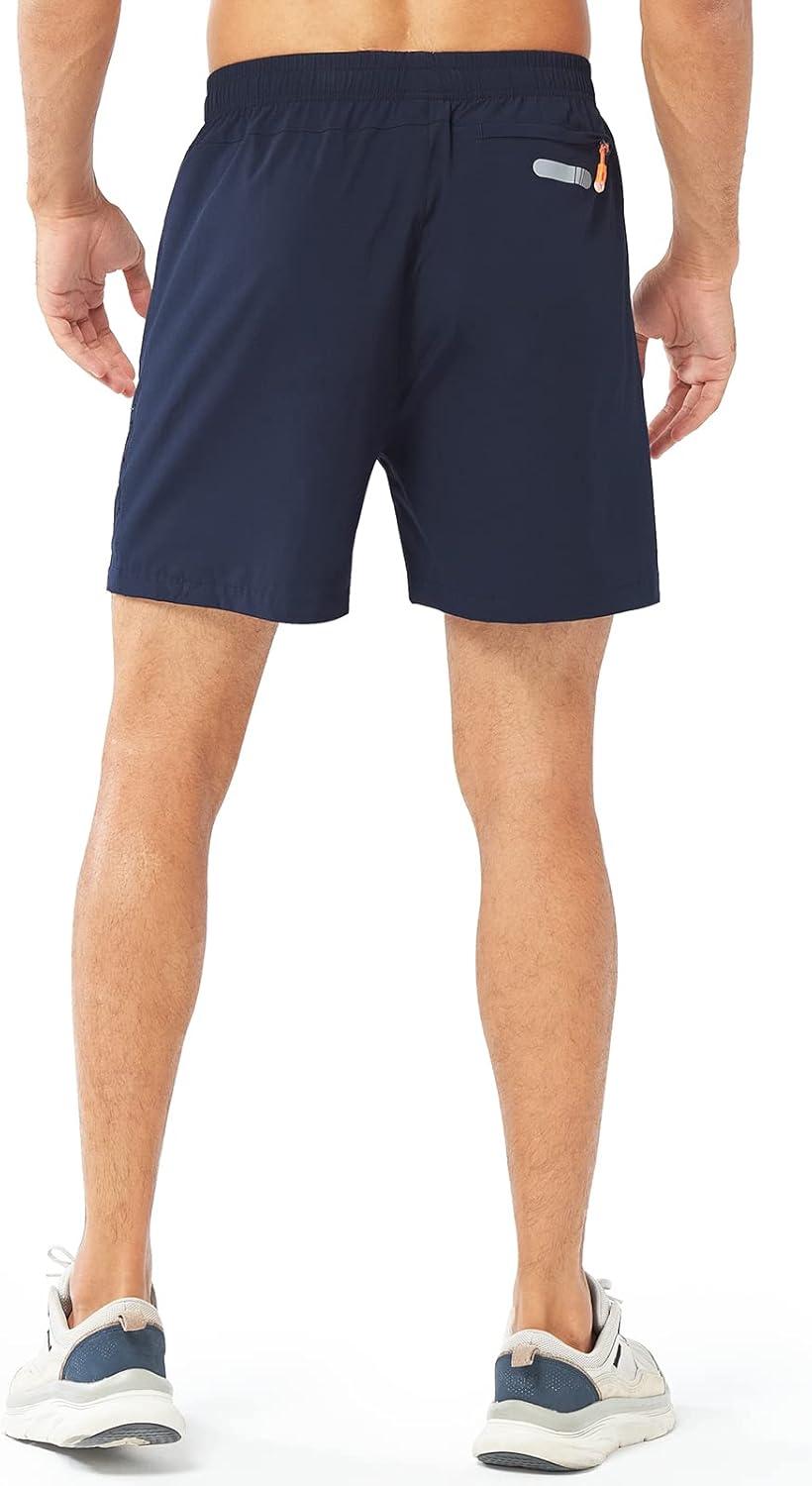 imageNORTHYARD Mens Athletic Running Shorts Quick Dry Workout Shorts 7quot 5quot 9quot Lightweight Sports Gym Basketball Tennis HikingNavy