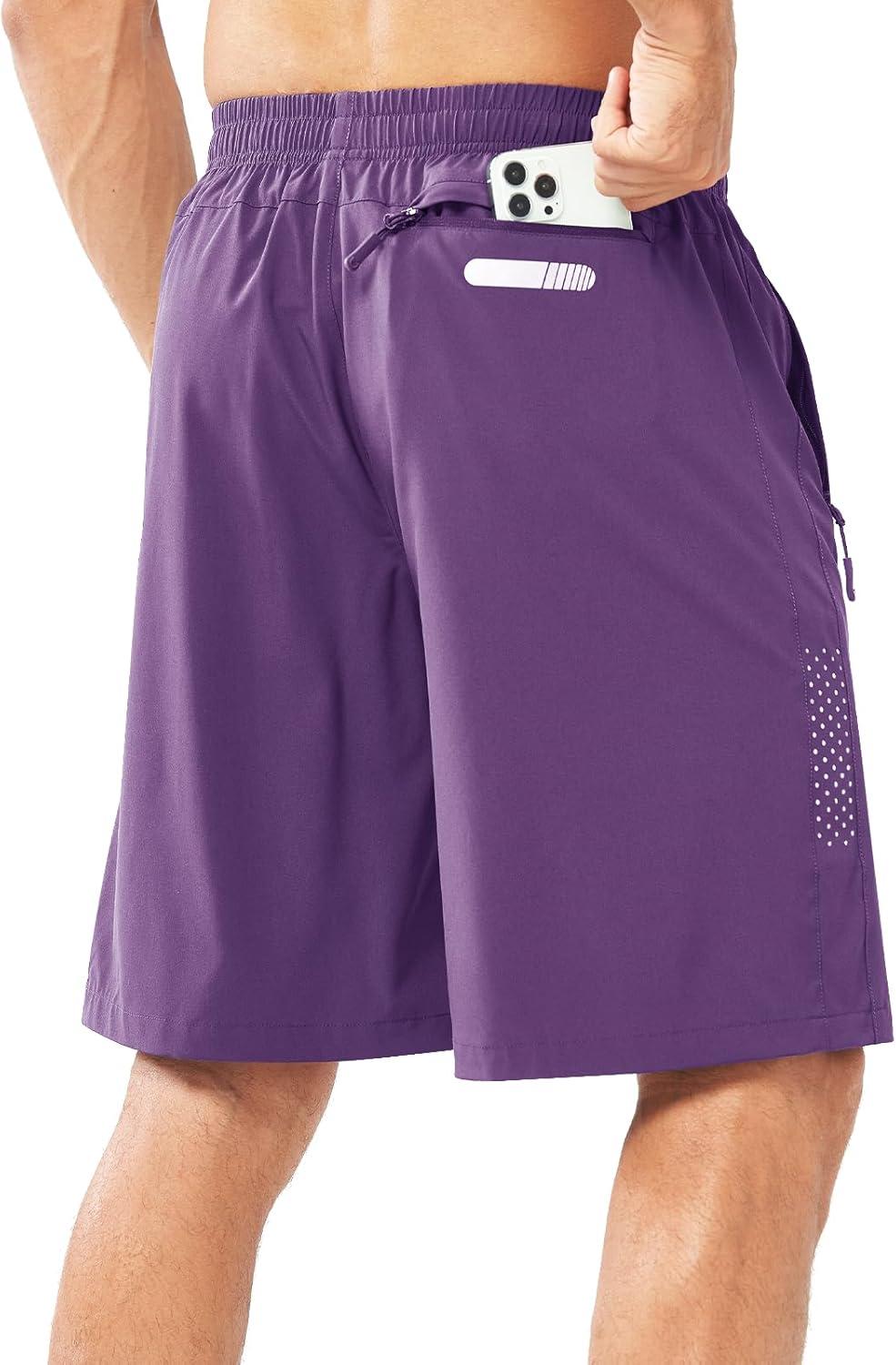 imageNORTHYARD Mens Athletic Running Shorts Quick Dry Workout Shorts 7quot 5quot 9quot Lightweight Sports Gym Basketball Tennis HikingPurple