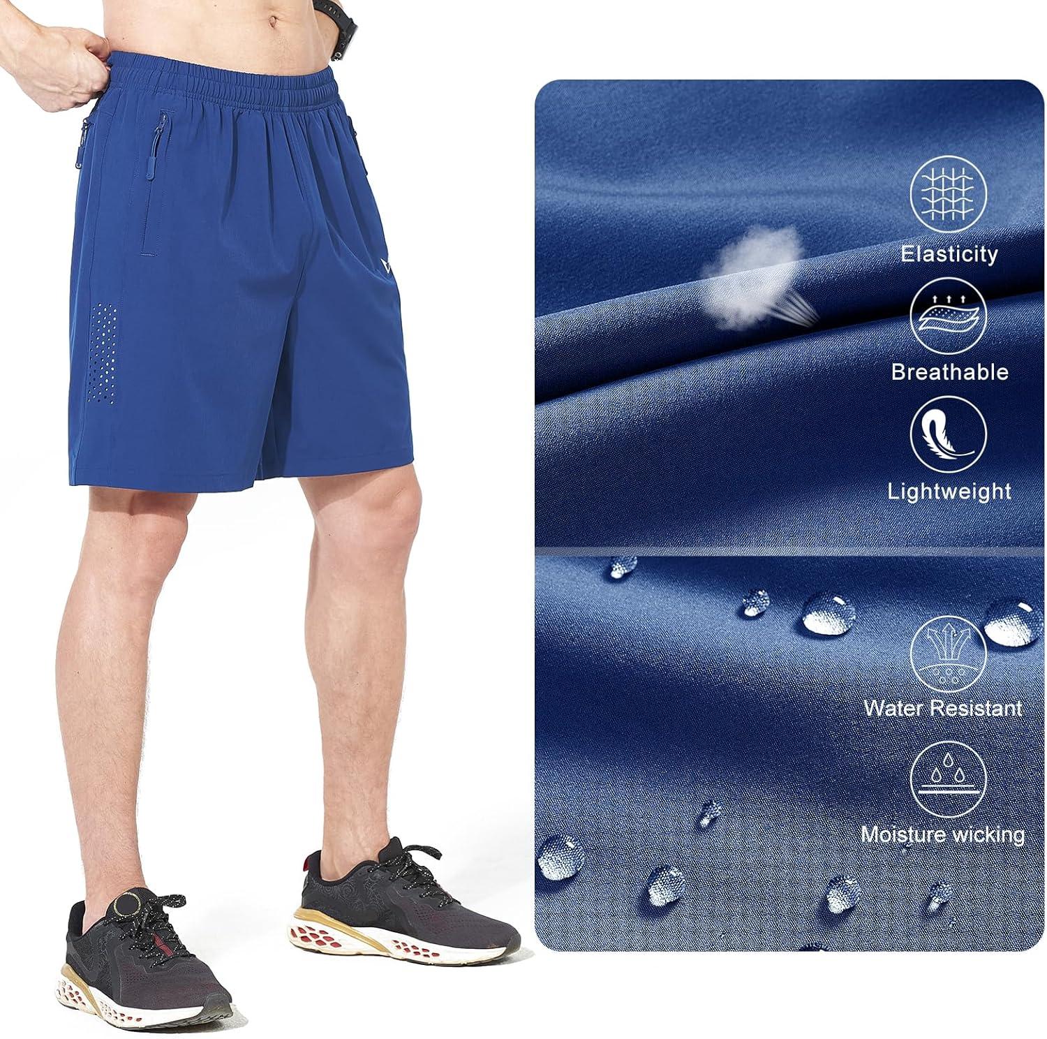 imageNORTHYARD Mens Athletic Running Shorts Quick Dry Workout Shorts 7quot 5quot 9quot Lightweight Sports Gym Basketball Tennis HikingRoyalblue