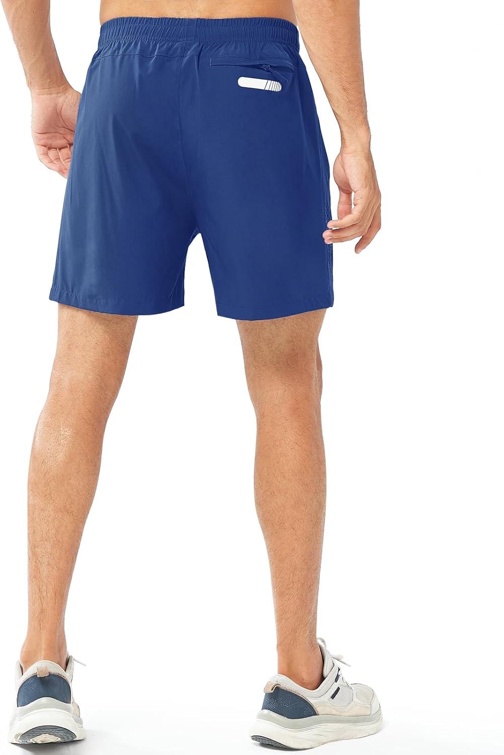 imageNORTHYARD Mens Athletic Running Shorts Quick Dry Workout Shorts 7quot 5quot 9quot Lightweight Sports Gym Basketball Tennis HikingRoyalblue