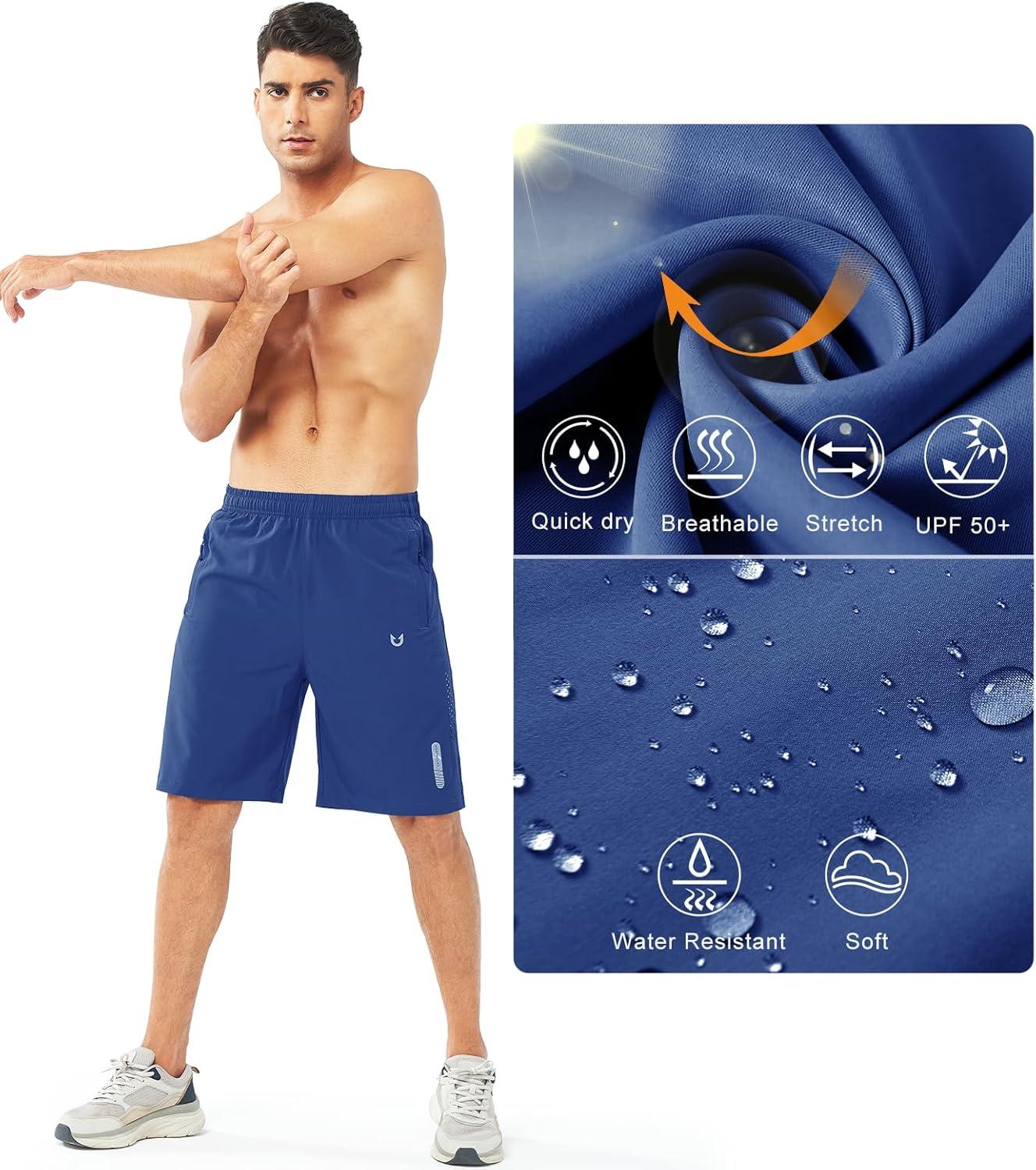 imageNORTHYARD Mens Athletic Running Shorts Quick Dry Workout Shorts 7quot 5quot 9quot Lightweight Sports Gym Basketball Tennis HikingRoyalblue