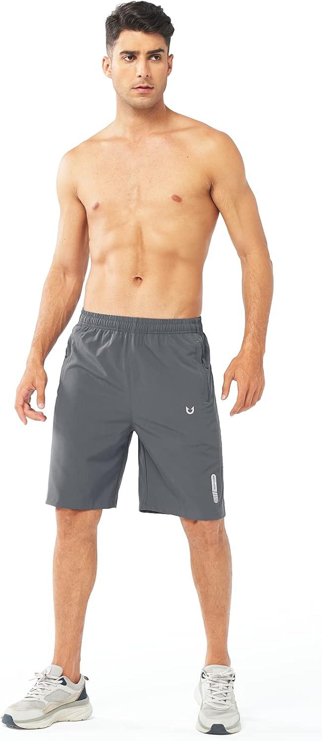 imageNORTHYARD Mens Athletic Running Shorts Quick Dry Workout Shorts 7quot 5quot 9quot Lightweight Sports Gym Basketball Tennis HikingSmokegrey
