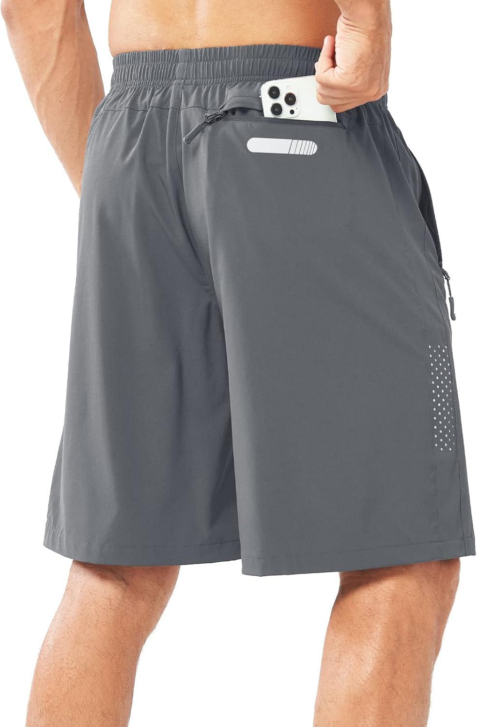 imageNORTHYARD Mens Athletic Running Shorts Quick Dry Workout Shorts 7quot 5quot 9quot Lightweight Sports Gym Basketball Tennis HikingSmokegrey
