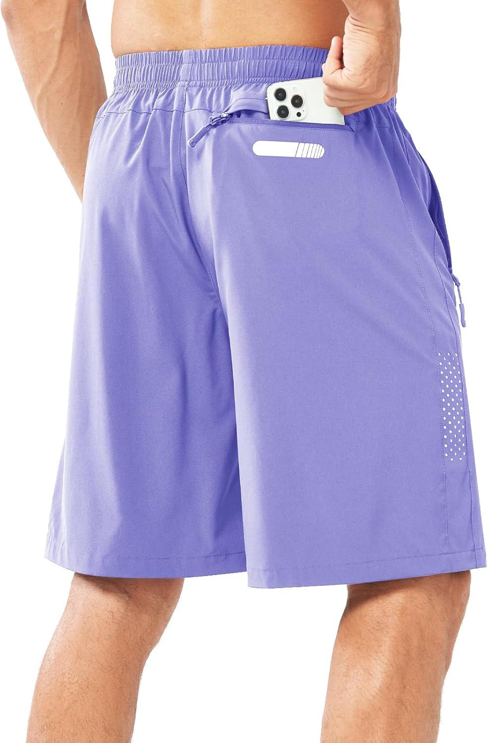 imageNORTHYARD Mens Athletic Running Shorts Quick Dry Workout Shorts 7quot 5quot 9quot Lightweight Sports Gym Basketball Tennis HikingViolet