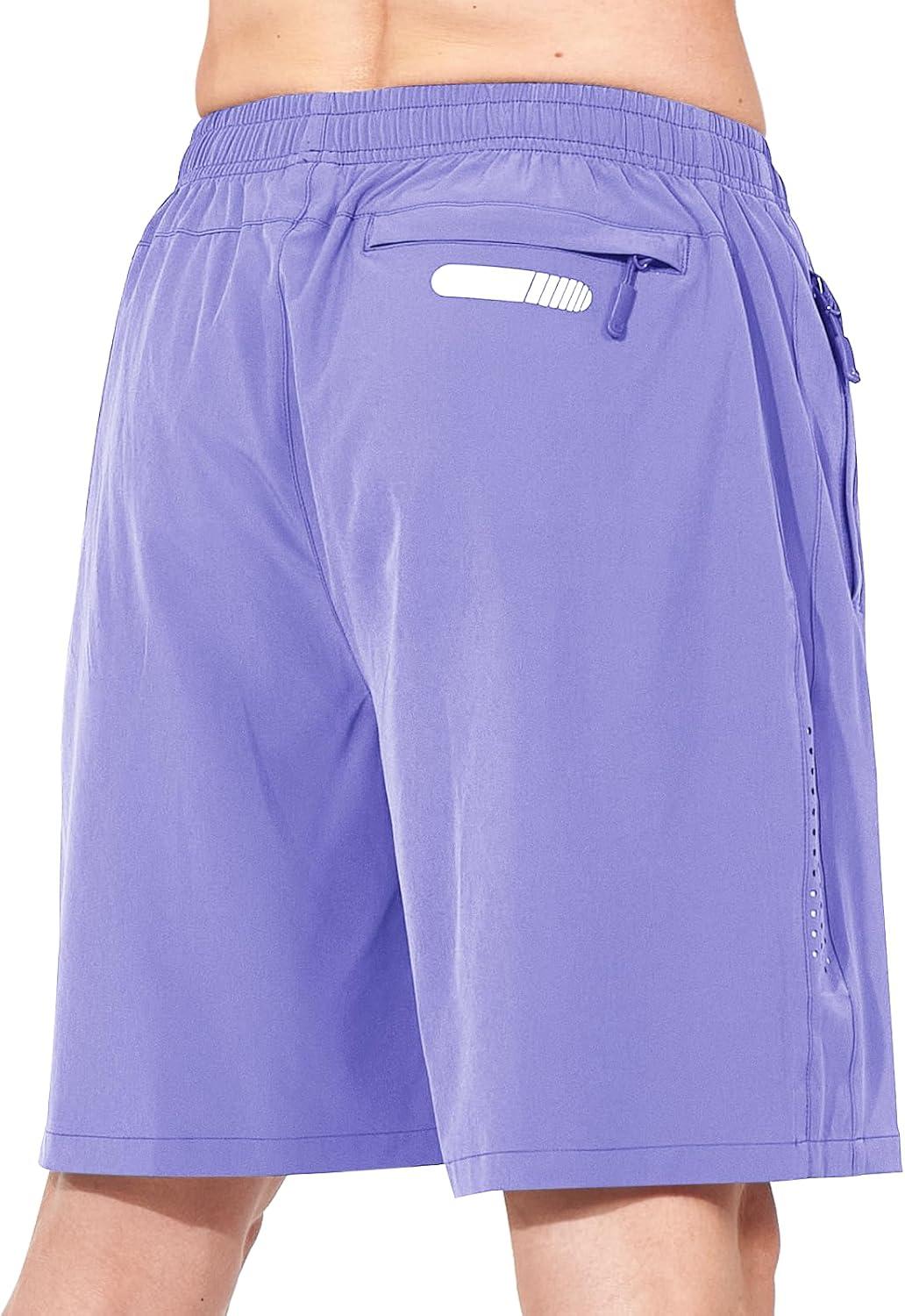 imageNORTHYARD Mens Athletic Running Shorts Quick Dry Workout Shorts 7quot 5quot 9quot Lightweight Sports Gym Basketball Tennis HikingViolet