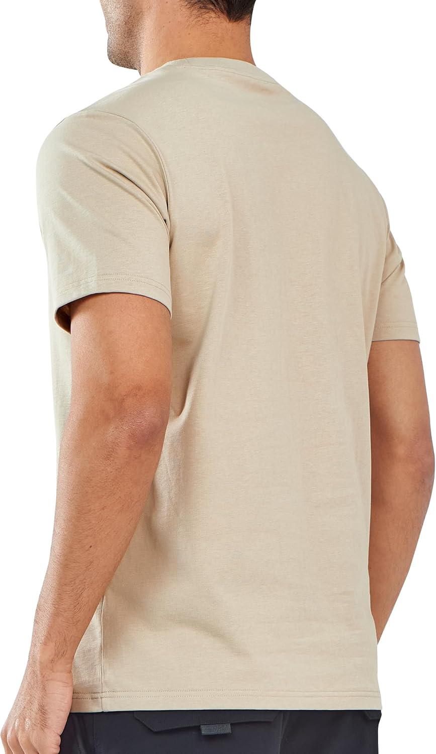 imageNORTHYARD Mens Heavyweight Cotton TShirts Crewneck Short Sleeve Fashion Casual Shirts for MenDersert