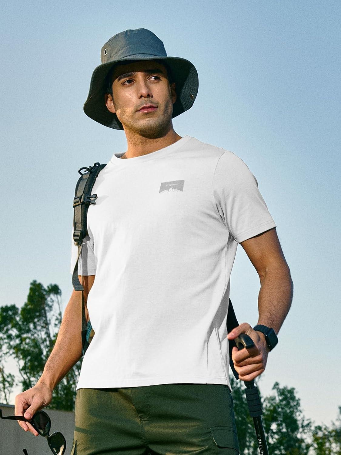 imageNORTHYARD Mens Heavyweight Cotton TShirts Crewneck Short Sleeve Fashion Casual Shirts for MenWhite
