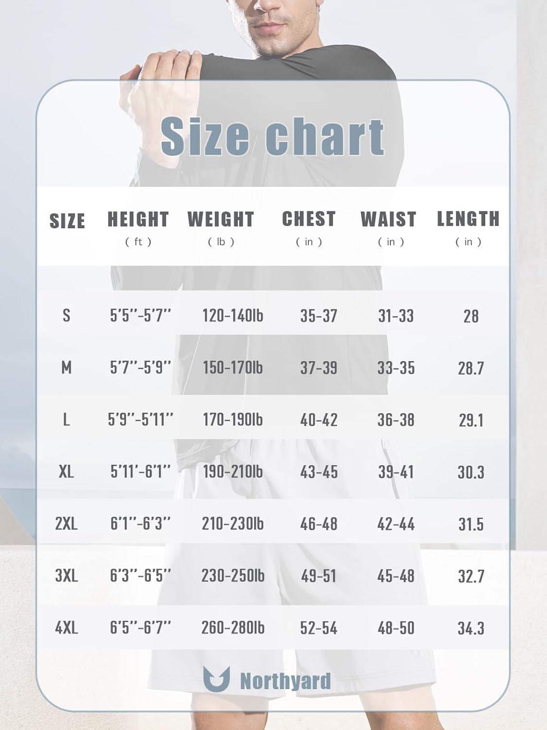 imageNORTHYARD Mens Long Sleeve Shirts Quick Dry Workout Gym Athletic Running Sun T Shirts TopsBlack