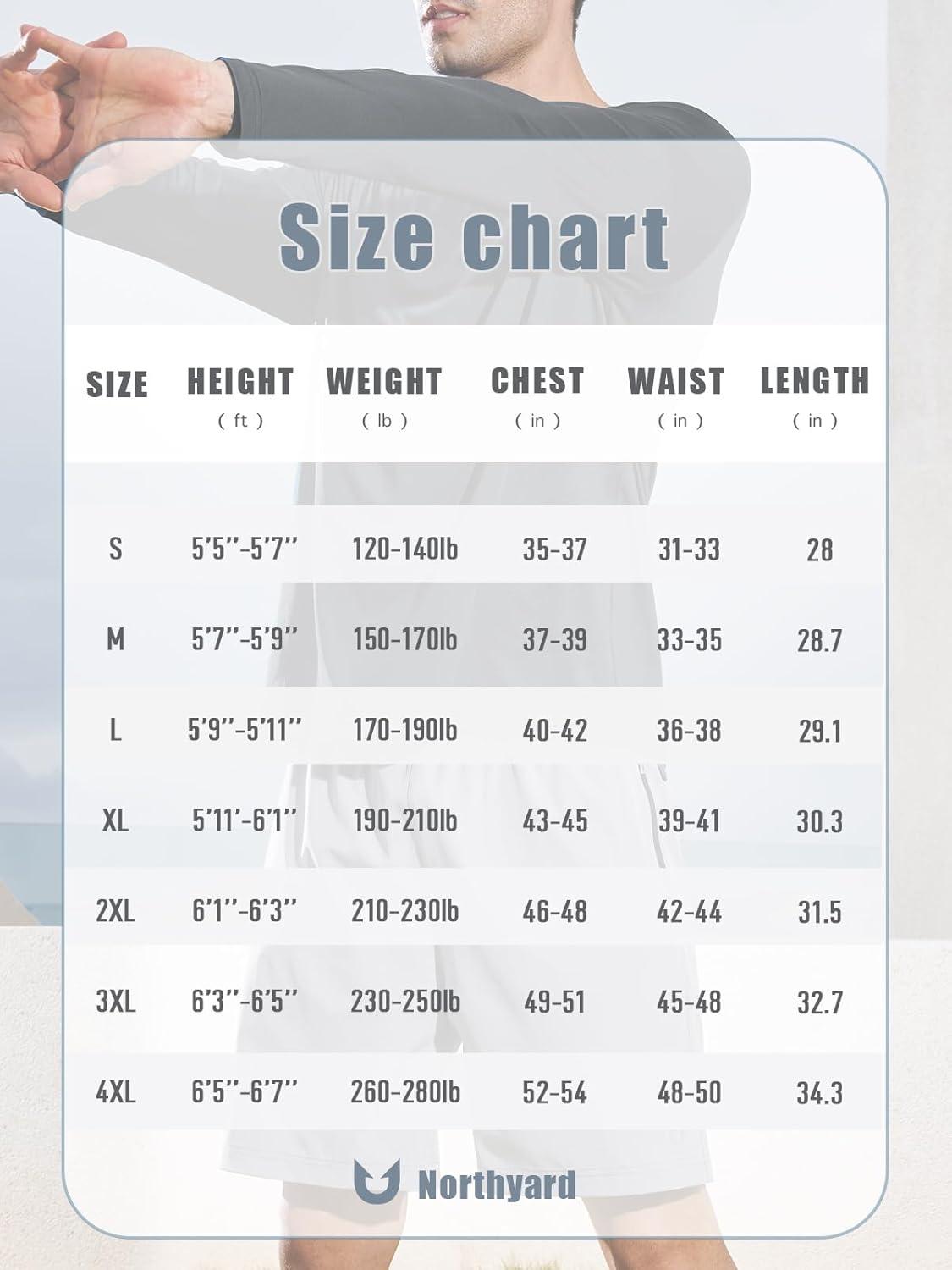 imageNORTHYARD Mens Long Sleeve Shirts Quick Dry Workout Gym Athletic Running Sun T Shirts TopsDarkgrey