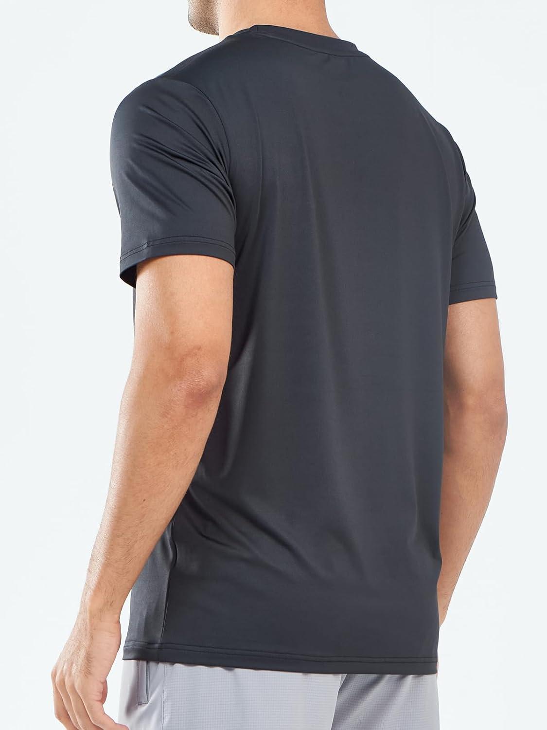 imageNORTHYARD Mens Workout Gym TShirts Lightweight Running Athletic Short Sleeve Quick Dry Shirt TopsDarkgrey