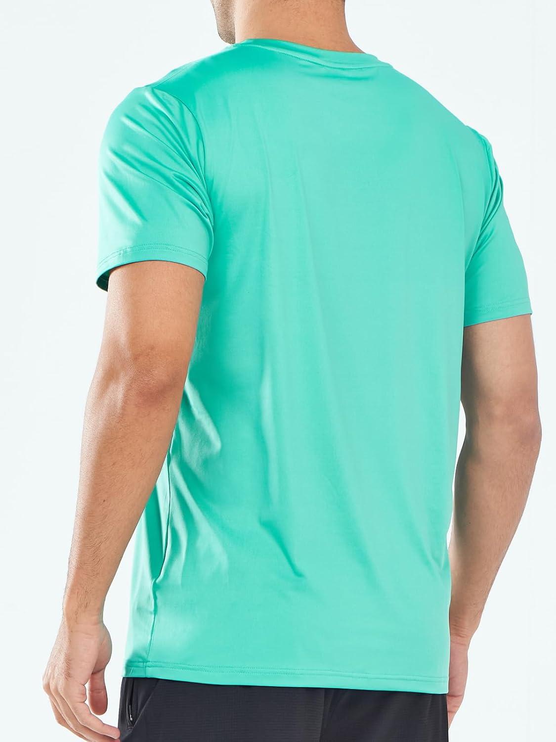 imageNORTHYARD Mens Workout Gym TShirts Lightweight Running Athletic Short Sleeve Quick Dry Shirt TopsLakeblue