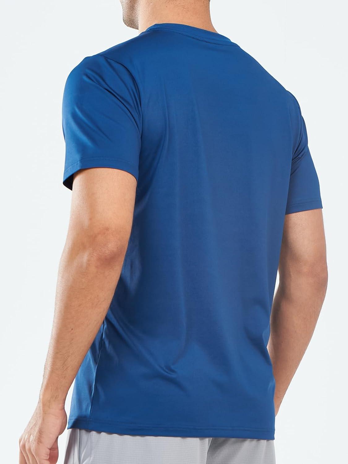 imageNORTHYARD Mens Workout Gym TShirts Lightweight Running Athletic Short Sleeve Quick Dry Shirt TopsRoyalblue