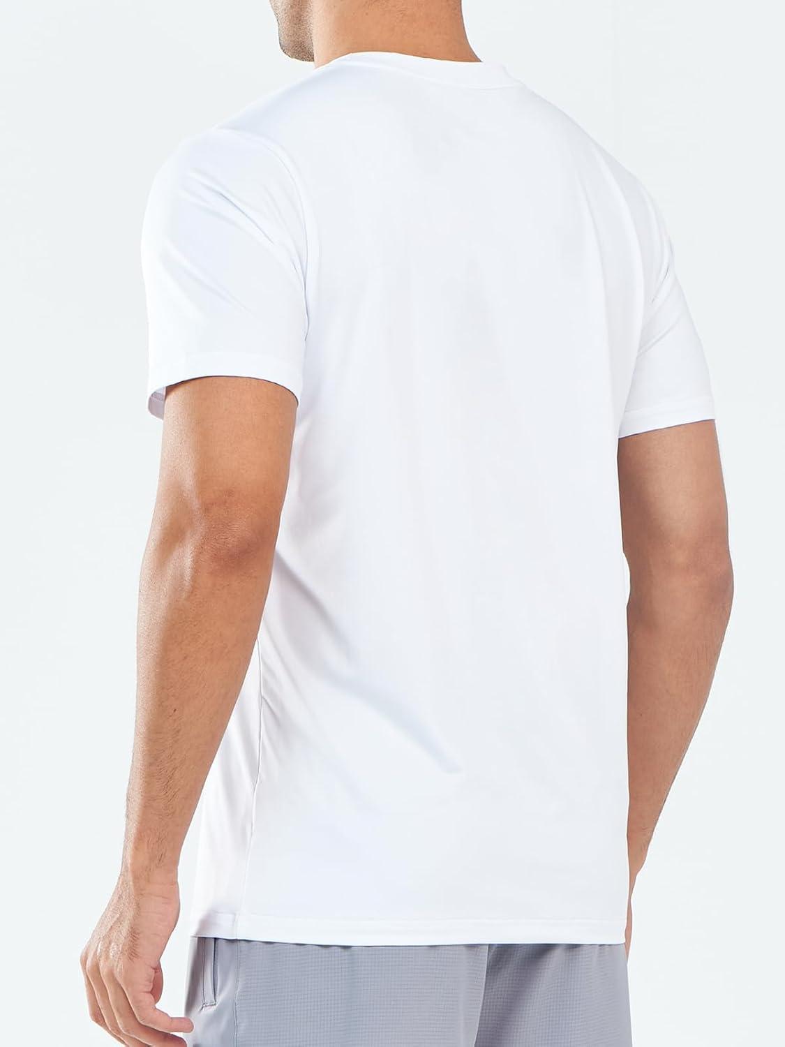 imageNORTHYARD Mens Workout Gym TShirts Lightweight Running Athletic Short Sleeve Quick Dry Shirt TopsWhite