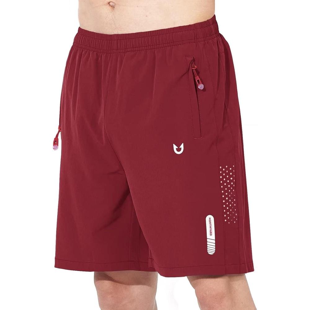 imageNORTHYARD Mens Athletic Running Shorts Quick Dry Workout Shorts 7quot 5quot 9quot Lightweight Sports Gym Basketball Tennis HikingWinered