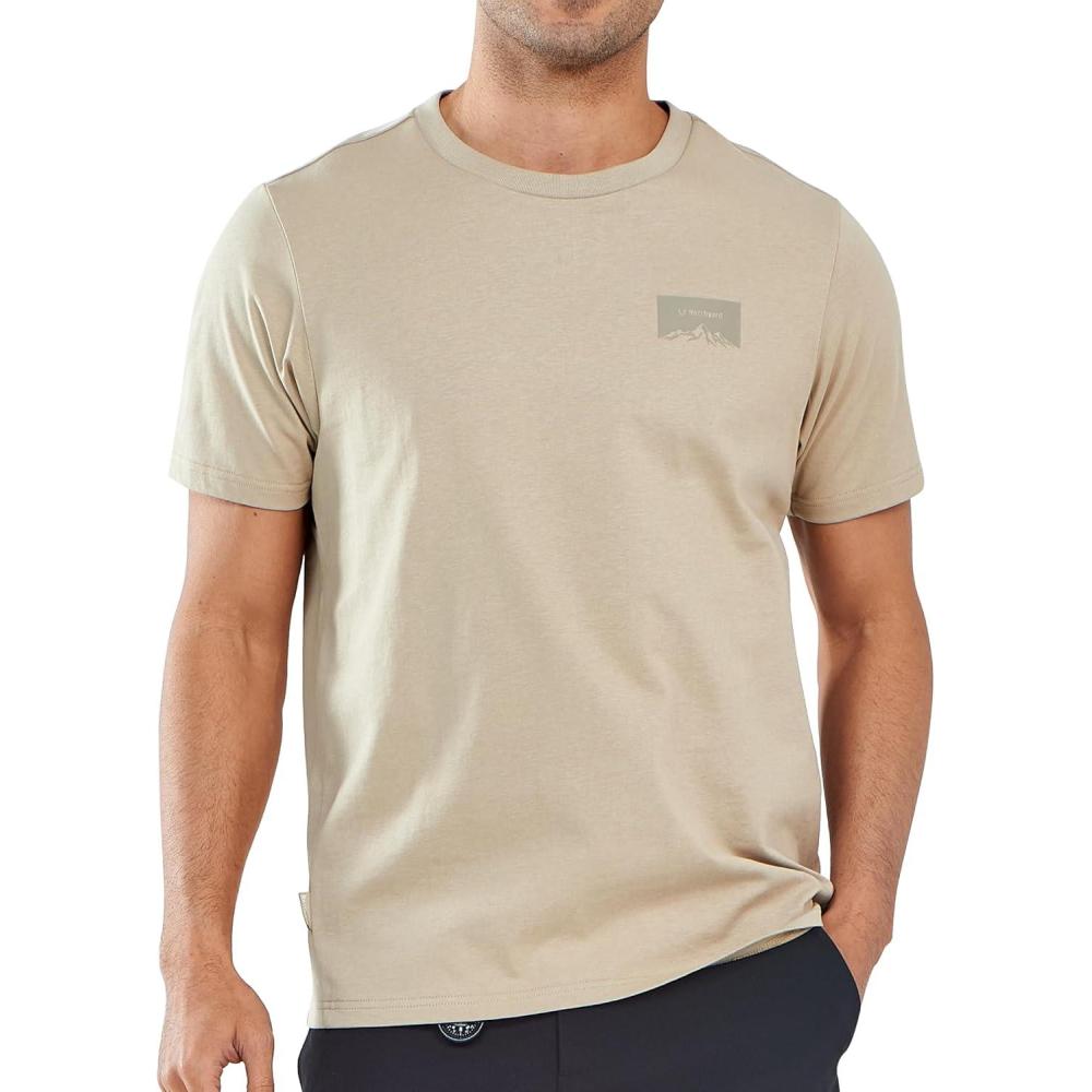 imageNORTHYARD Mens Heavyweight Cotton TShirts Crewneck Short Sleeve Fashion Casual Shirts for MenDersert