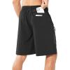 imageNORTHYARD Mens Athletic Running Shorts Quick Dry Workout Shorts 7quot 5quot 9quot Lightweight Sports Gym Basketball Tennis HikingBlack