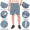imageNORTHYARD Mens Athletic Running Shorts Quick Dry Workout Shorts 7quot 5quot 9quot Lightweight Sports Gym Basketball Tennis HikingCloudgrey