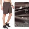 imageNORTHYARD Mens Athletic Running Shorts Quick Dry Workout Shorts 7quot 5quot 9quot Lightweight Sports Gym Basketball Tennis HikingCoffee