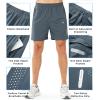 imageNORTHYARD Mens Athletic Running Shorts Quick Dry Workout Shorts 7quot 5quot 9quot Lightweight Sports Gym Basketball Tennis HikingCoolgrey