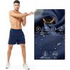 imageNORTHYARD Mens Athletic Running Shorts Quick Dry Workout Shorts 7quot 5quot 9quot Lightweight Sports Gym Basketball Tennis HikingDarkblue