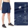 imageNORTHYARD Mens Athletic Running Shorts Quick Dry Workout Shorts 7quot 5quot 9quot Lightweight Sports Gym Basketball Tennis HikingDarkblue